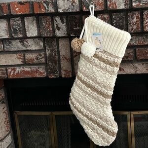 Knit Christmas stocking